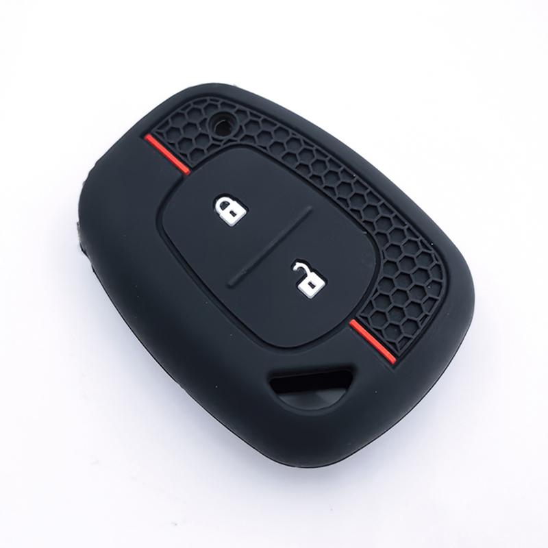 New Silicone Car Key Fob Cover Case 2 Button For Renault Kangoo Traffic Master For Opel Vivaro Movano For Nissan Remote Shell