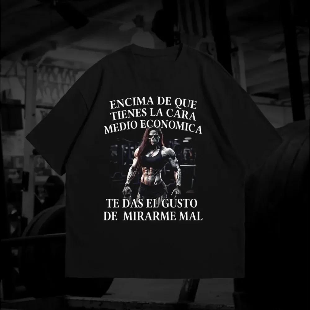Vintage Men T-Shirt Gym Cotton TShirts NMS CULEROS QUIEN SE TOMO MI AGUA Popular Tee Shirt Women Summer Casual Graphic TShirts