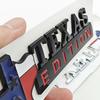 TEXAS EDITION Logo Emblem ABS Car Badge Trunk Sticker For Ford Jeep Chevrolet Ram GMC Dodge Cadillac Lincoln Tesla Accessories