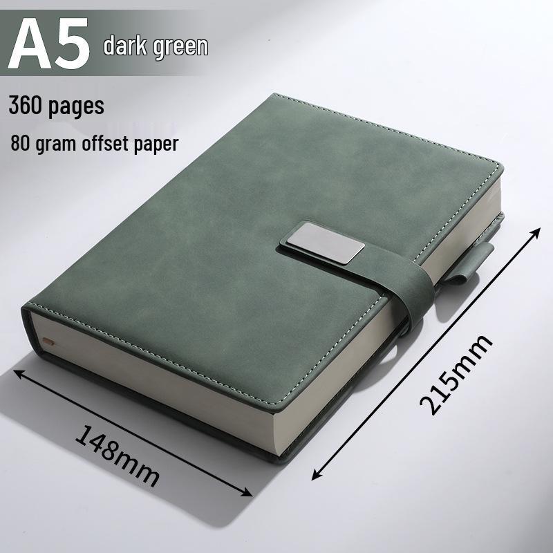Deluxe A5/B5 Business Planner Notebook with Custom Logo Gift Box