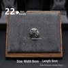 Cercei Stud Trendy Cruce Cupru Alb Argint Thai 925 cu Diamante Colorate pentru Bărbați și Femei