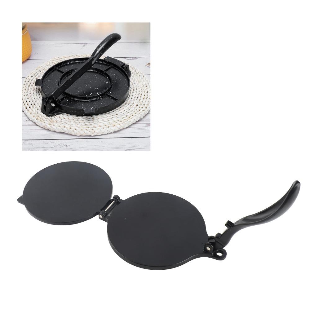Non-Stick Dumpling Skin Press Black Dough Press Durable Tortilla Press Kitchen Cooking