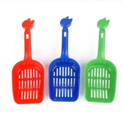 Cat Litter Shovel Plastic Pet Toilet Poop Artifact Garbage Pet Cleaning Tool Dog Shovel Pet Cleaning Tool Random Color