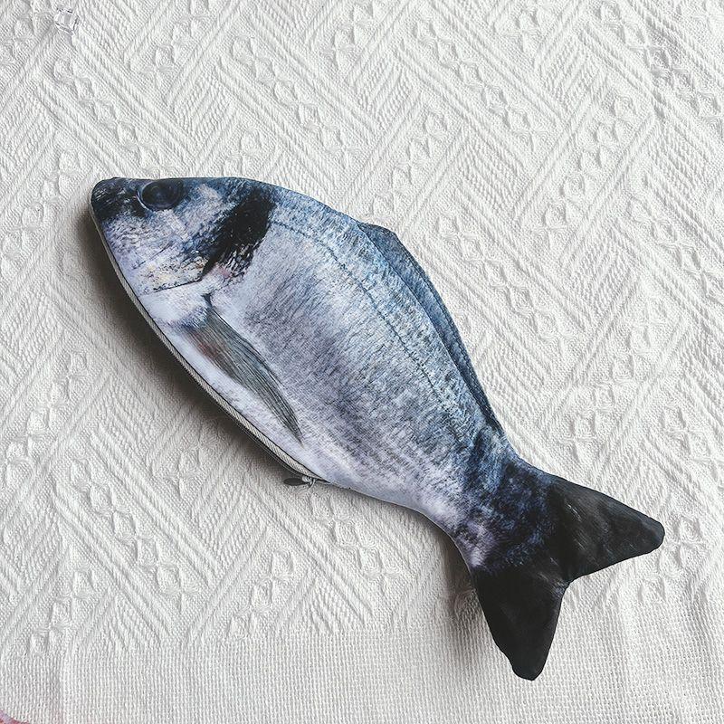 

Пенал в форме рыбы, оригинальный пенал в виде рыбы, кошелек для монет в виде рыбы, забавный пенал, подарки для офисных принадлежностей