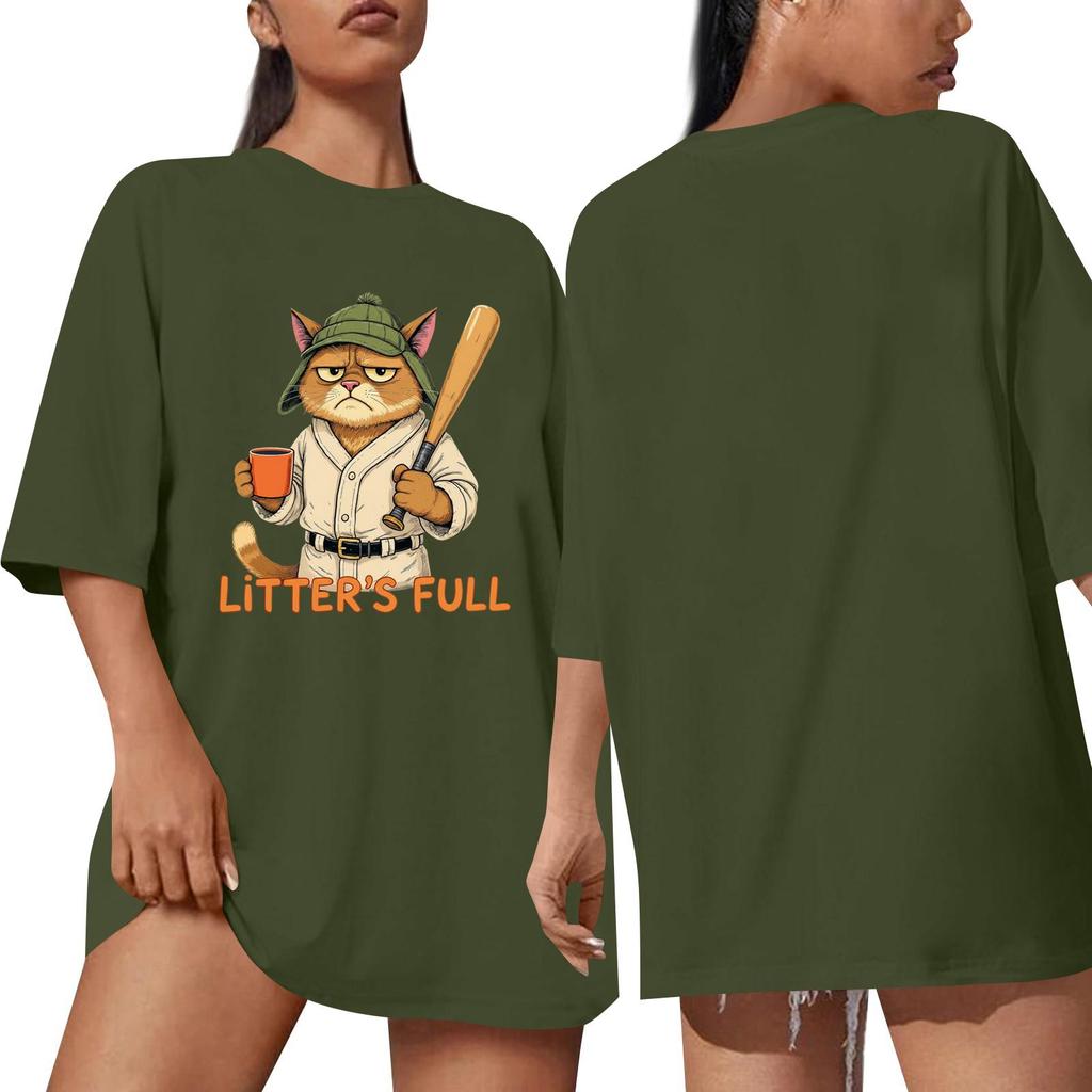 Camisetas de manga corta para mujer, tops de moda, ropa ligera, suave y casual para el verano.