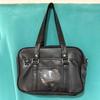 PU Leather JK Uniform Shoulder Bag Large Capacity Messenger Bag JK Tote Bag  Travel