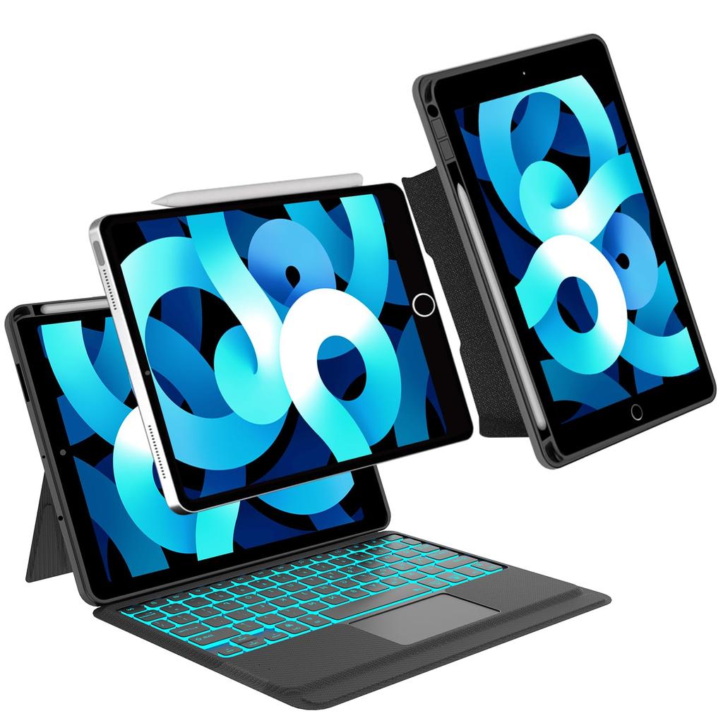 Luksusversjon iPad Air 11 tommers etui tastatur iPad air 5. generasjon 4. generasjon tastaturdeksel iPad Pro 11 generasjons tastatur med berøringsplate Ultra