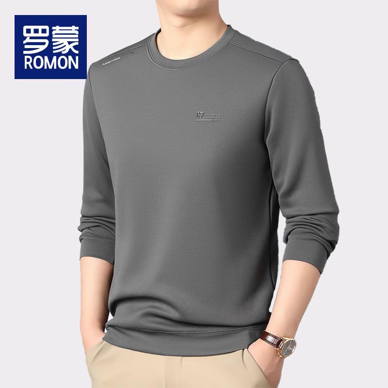 Luomeng Herren Winter Pullover mit Fleece-Futter BY1826