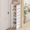 Shoe Rack Multi-layer Storage Rack Household Simple Door Indoor Storage Rack Household Dustproof Multi-purpose Shoe Cabinet