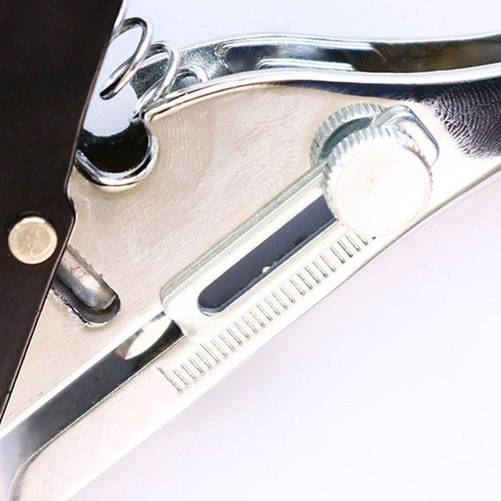 Adjustable Depth Hole Punch Set Fixed Hole Position