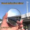 Round Travel Reflective Mirror Wide-angle Lens Zoom-In Mirrors Spherical Mirror  Social Media