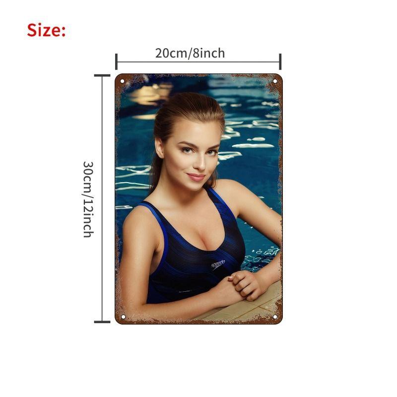 Personal Character Art Metal Tin Sign Wall Decor