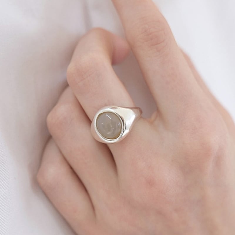 REINDEER GENTLE STONE RING 06