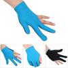 Snooker Billiard Cue Glove Unisex Snooker Billiard Cue Glove Pool Left Hand Open Three Finger Gloves