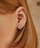 Charmy Silver 925 Clover Earrings