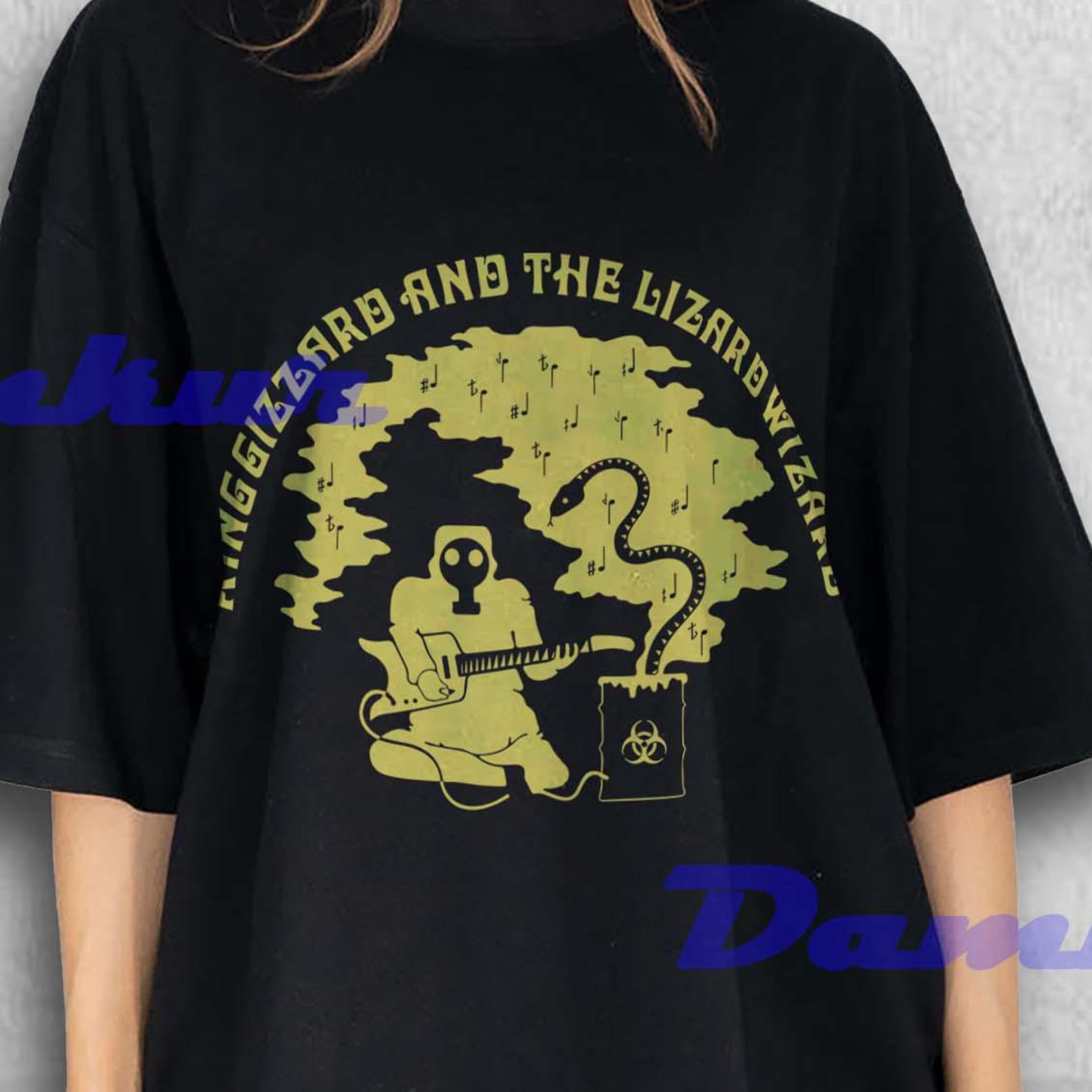 King Gizzard and The Lizard Wizard Shirt, King Gizzard and The Lizard Wizard Fan Tshirt, King Gizzard and The Lizard Wizard Retro Tees 4XL