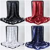 90X90CM Square Scarf Dot Printed Imitation Silk Scarfs New Femme Turban  Bag Accessories