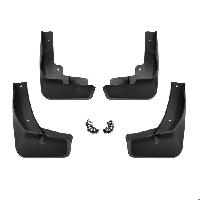 Bavettes Garde-boue - NORM - Mitsubishi Eclipse Cross - 4 Pièces - Résistantes - Noir