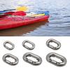 1 Piece Marine Grade C-Link Split Connecting Boat Anchor Chain Link 316 Stainless Steel Heavy Duty Chain Link Connector