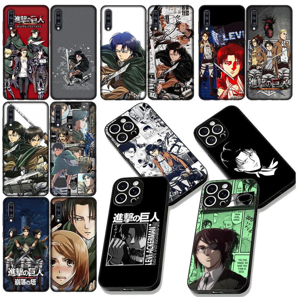 Levi Attack On Titan Eren Jaeger Phone Case for Huawei P20 P30 Mate 20 Lite Pro Y7a Y6P Y7 2019 Nova 5T 3I Mate20 Soft Cover