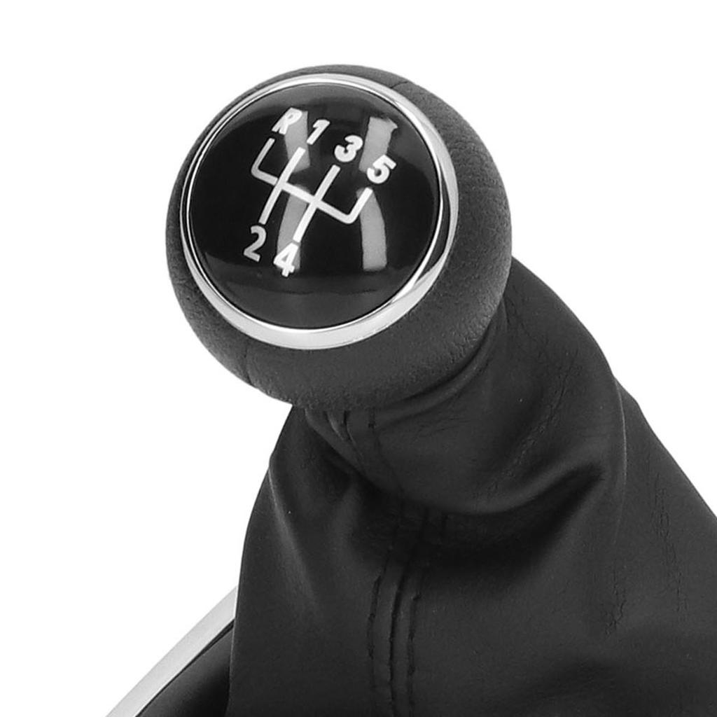 Gear Knob Boot Set 5 Speed PVC Leath Gearstick Lev Gait Kit