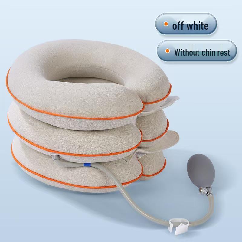 Cervical Traction Neck Stretcher and Inflatable Brace for Cervical Fatigue Relief
