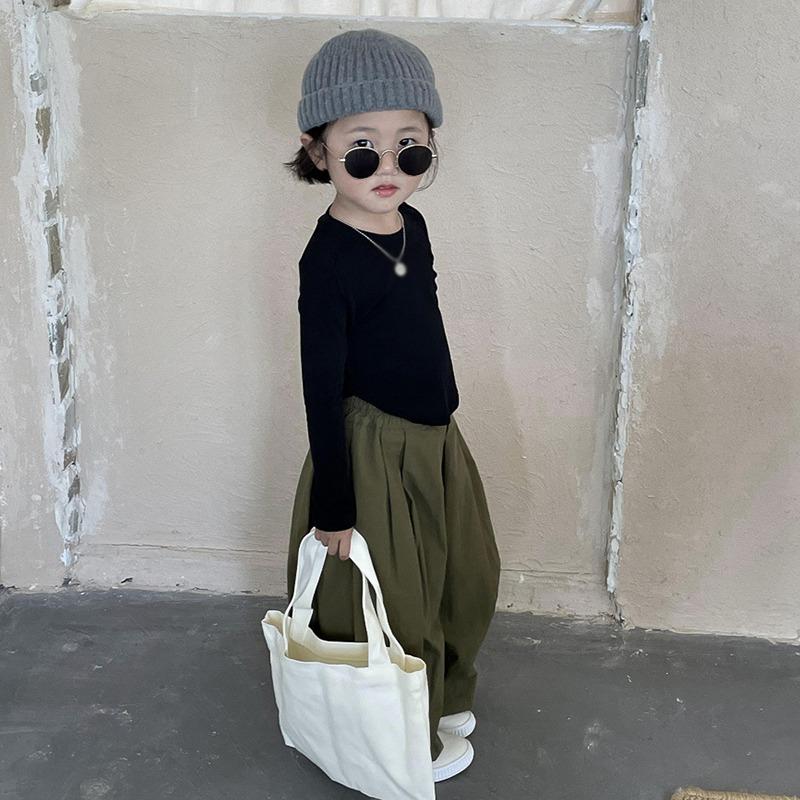 تي شيرت بناتي بأكمام طويلة تي شيرت غير رسمي للربيع والخريف