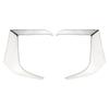For Peugeot 2008 2019-2023 E2008 2020-2022 Fog Light Trim 2Pcs Front Fog Lamp Decoration Sticker Cover Styling Accessories