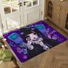 Cute Jirai Kei Floor Mat Soft Thickened Absorbent Non-Slip Bedroom Living Room Door Mat Home Decor Flannel Rugs