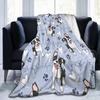 Liebe Boston Terrier Decke Tier Reise Flanell Überwurfdecke Superweich Wohnzimmer Kundenspezifische Tagesdecke Geschenk