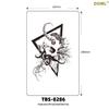 Fresh Style Waterproof Flower & Cartoon Tattoo Stickers for Arm