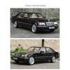 1/24 Benz W140 S320 SEL Alloy Classic Old Car Model Diecasts Metal Retro Vehicles Car Model Sound and Light Collection Kids Toys Gift