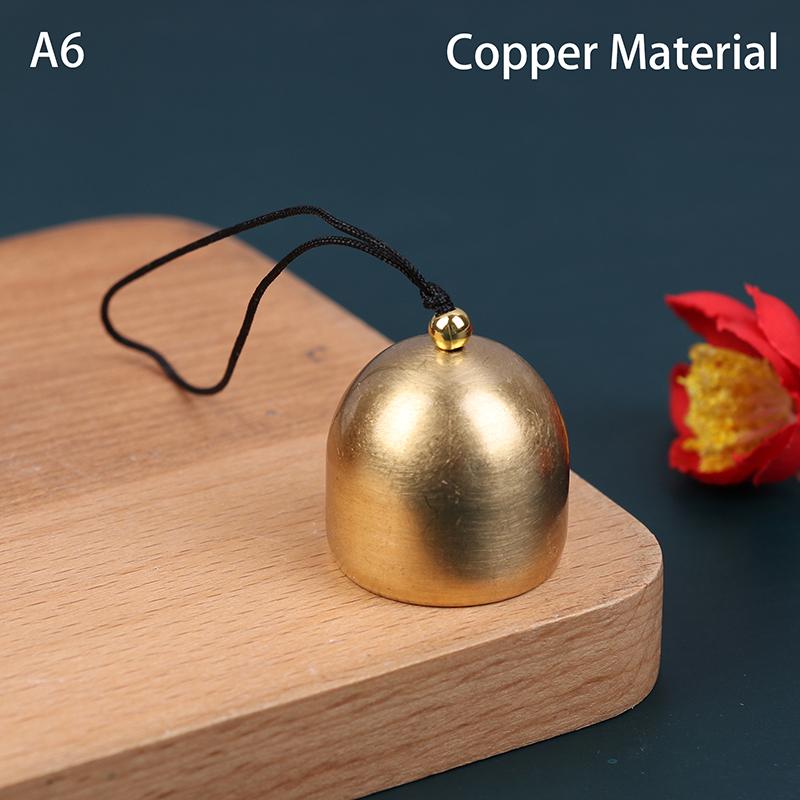 

1 шт. подвесной металлический колокольчик сплав/чистая медь винтажный ветряной колокольчик украшение противоугонный сделай сам дверной звонок украшение для дома A6