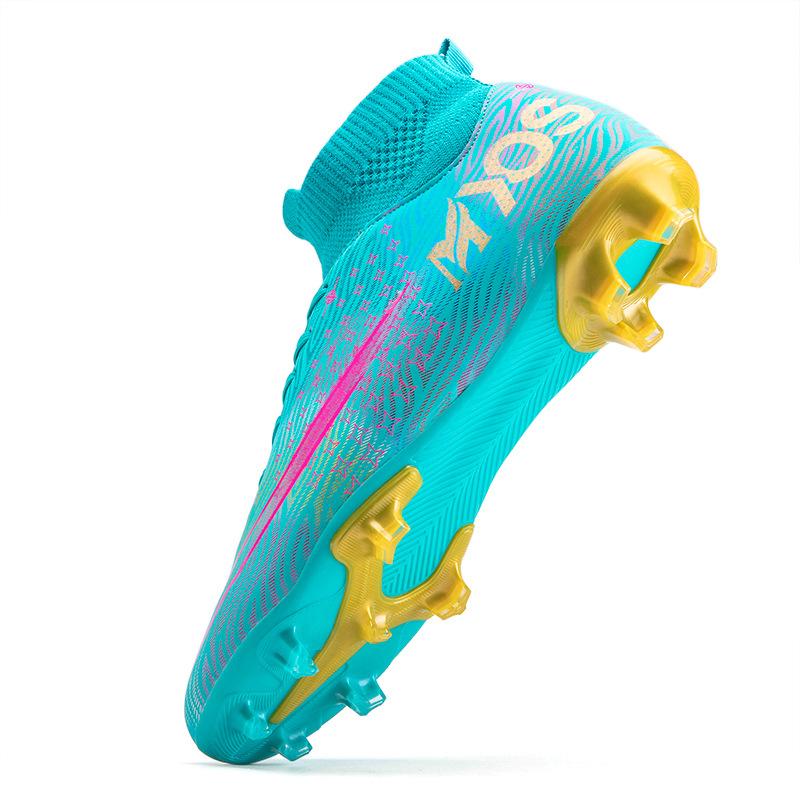 Nowe Buty Piłkarskie Wysokie Młodzieżowe Treningowe Buty Sportowe Długie Kolce Buty Piłkarskie Połamane Kolce Specjalne Buty do Gry