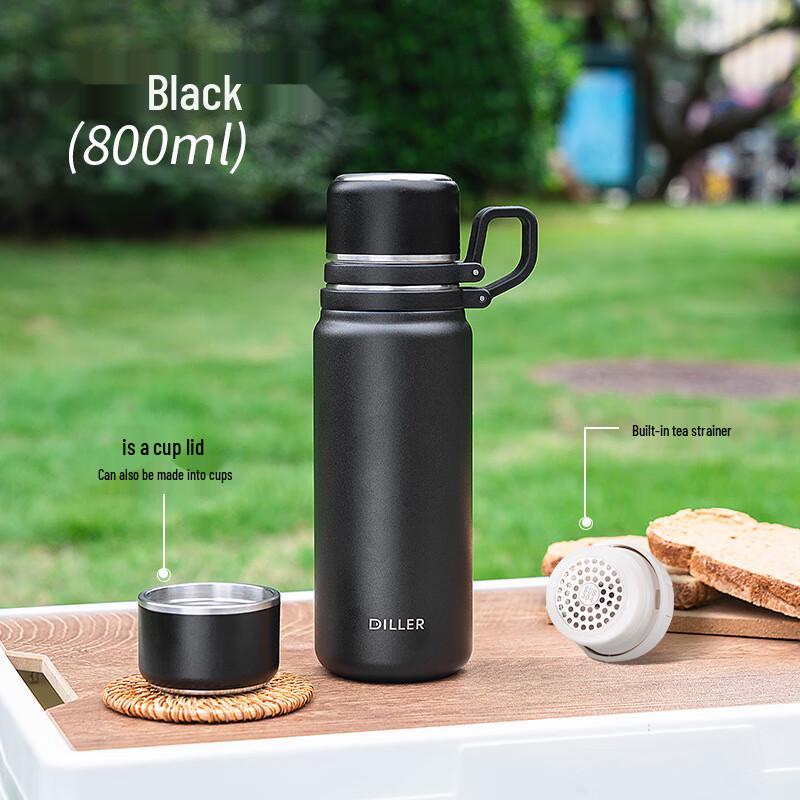 Dilebaier Portable Insulated Water Bottle