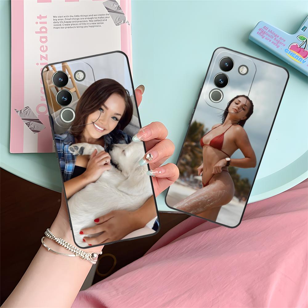 Oana Gergory Mobile Phone Case for VIVO V60 V50 V40 V30 V29 V27 V25 V23 Pro Lite 5G Colorful Printing Cover Luxury Cover Pretty