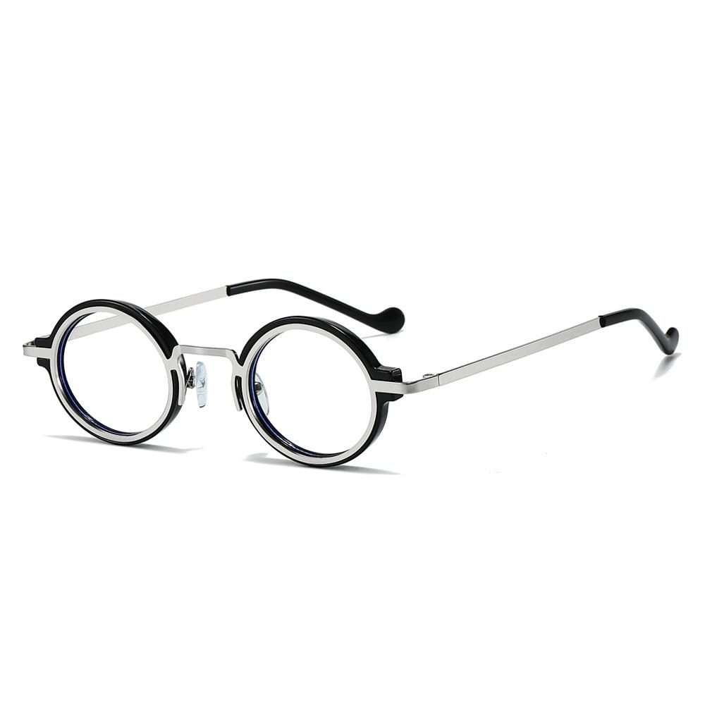 JYL Sunglasses Round Cross Border Uv Protection Steampunk Use 40081 A-18224