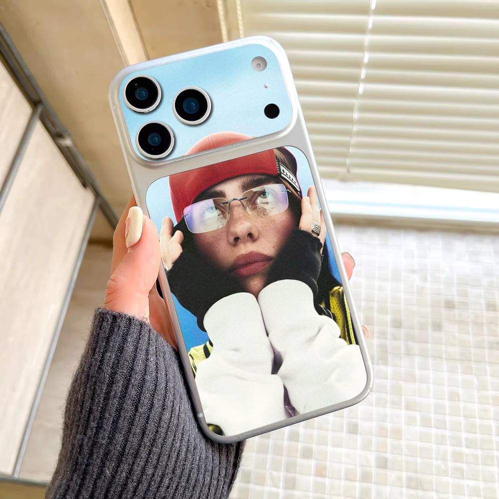 Pop Singer B-Billie Modern Style Back Decal Sticker Protective Wrap Skin For IPhone 17 Pro 17 Pro Max