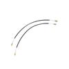 2pcs Nylon Material Violin Tailpiece Set Black Color Cello Accessory  For 3/4 4/4 Cello