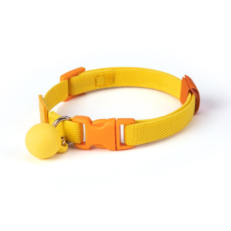 1pcs Adjustable Elastic Pet Collar, No Choke, Dog and Cat Necklace with Stylish Design