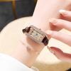 Women'S Fashion Small Square Disc Full Of Diamonds Niche Belt Gypsy Quartz Waterproof Watch