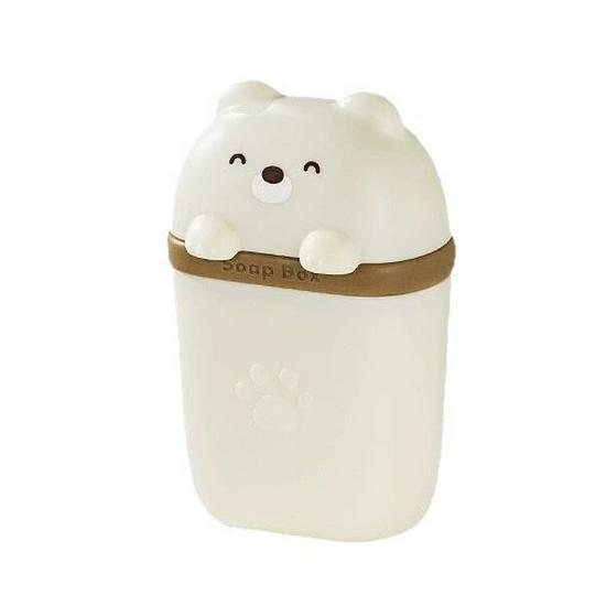 Creative Portable Travel Soap Dish with Lid and Drainage