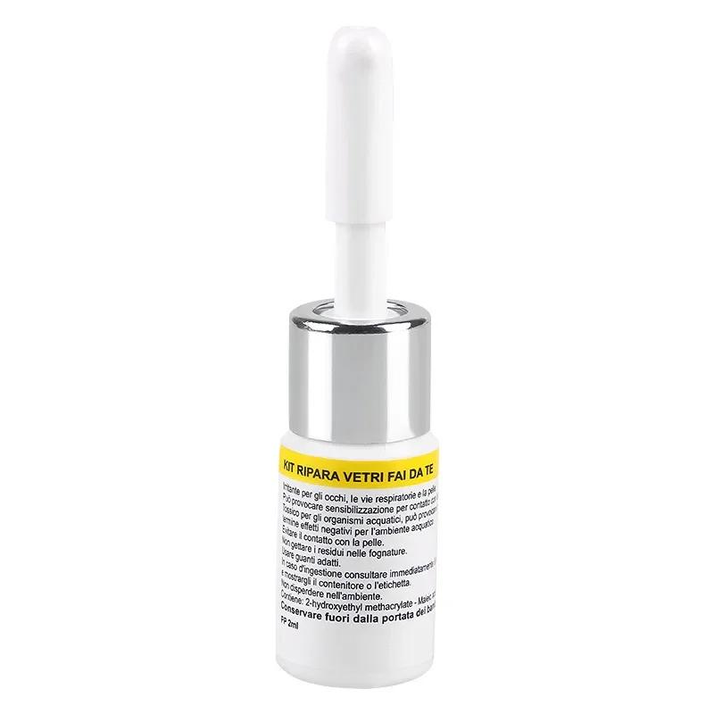 2PCS Windscreen Crack Quick Repair Fluid Scratch Remover Glue Crack Repair Restorer Car Wax Remover Car Glass Repair Tool