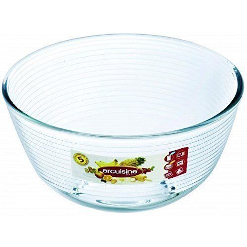 Arcuisine 180BA00/5246 - BOL - Kitchen Craft Bol en verre borosilicaté, 2 litres