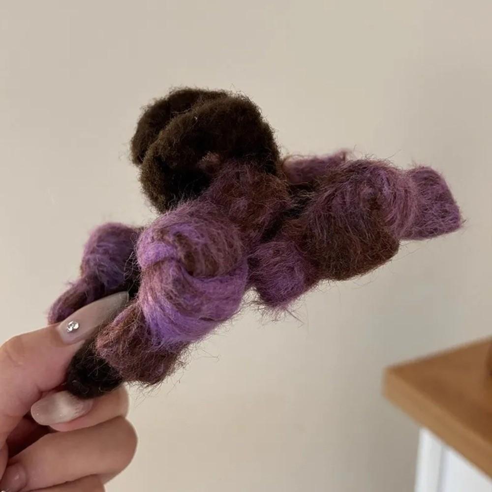 Elegant Bowknot Hair Claws Korean Style Women Hair Clips Cute Bow Claw Clip Daily Wear