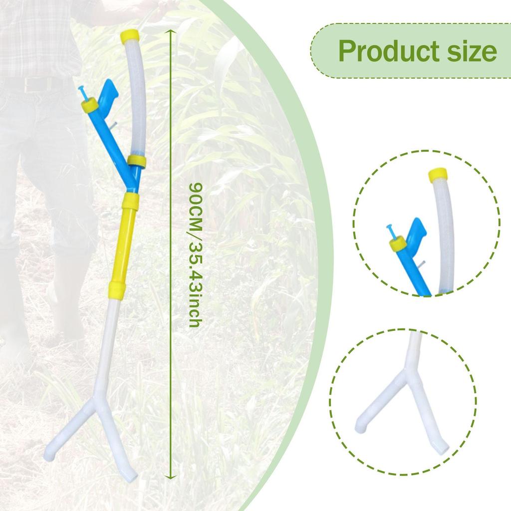 Manual Fertilizer Spreader Easy To Use Simple Comfortable Garden Planting Tool