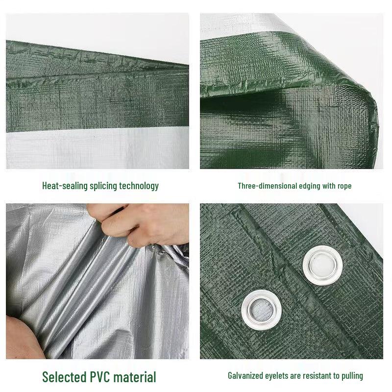 Heavy-Duty PE Waterproof Tarpaulin