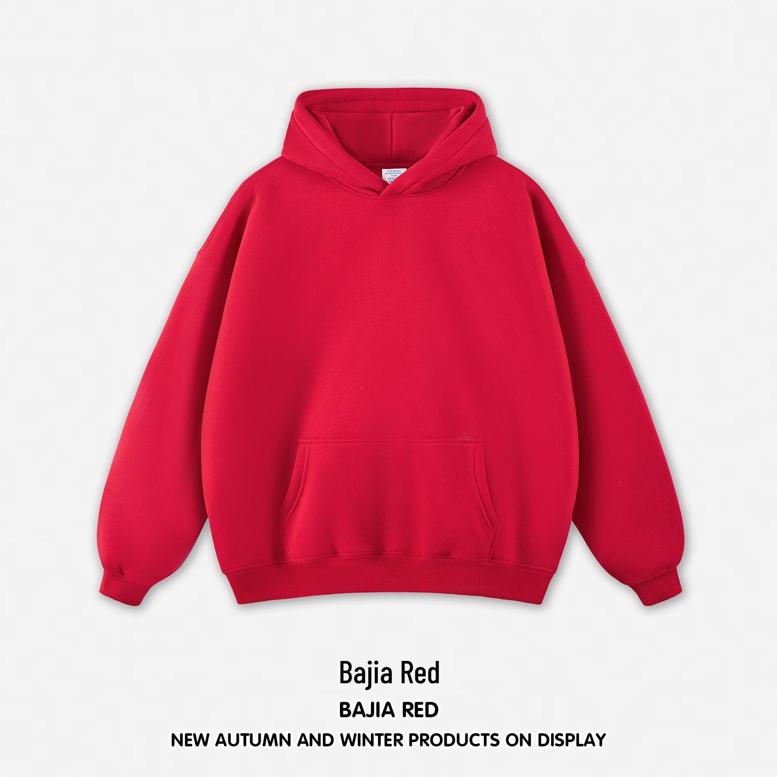 

RS Men s Wear | Unisex American Trendy Hoodie, Plus-Velvet, Autumn/Winter Style Medium