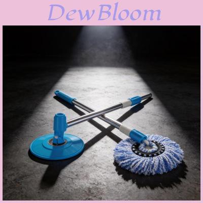 Stainless Steel Spin Mop With Extending Handle For Home Cleaning And Floor Polishing