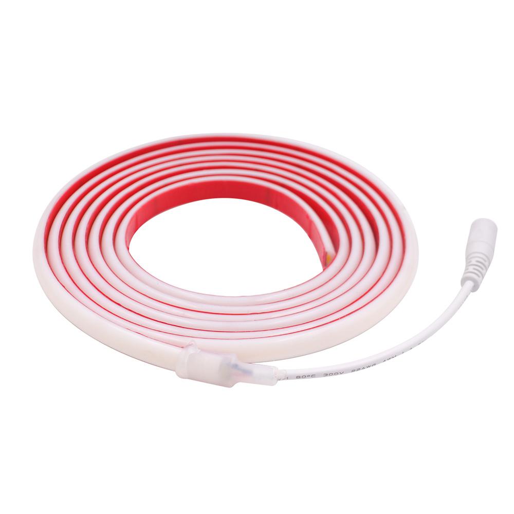 Bandă Luminoasă LED COB Neon 12V 24V Impermeabilă IP68 320 LED-uri Flexibilă Tub Lactat Iluminare 10 Culori 0.5m 1m 2m 3m 4m 5m